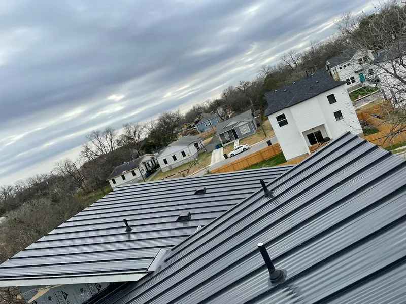 Standing seam metal roof panels with vents for Skylight Repair in Burr Ridge